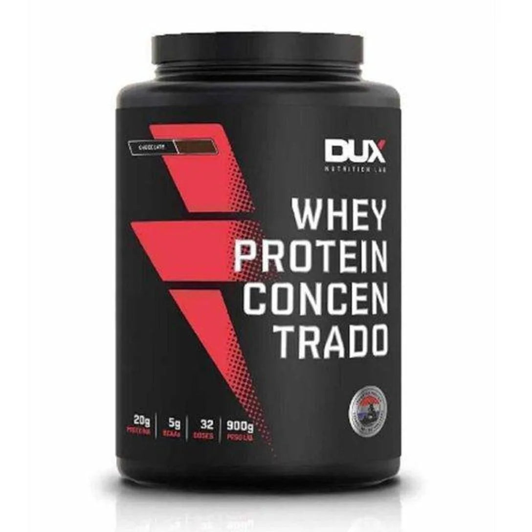 Whey Protein Concentrado - Pote 900g Dux Nutrition