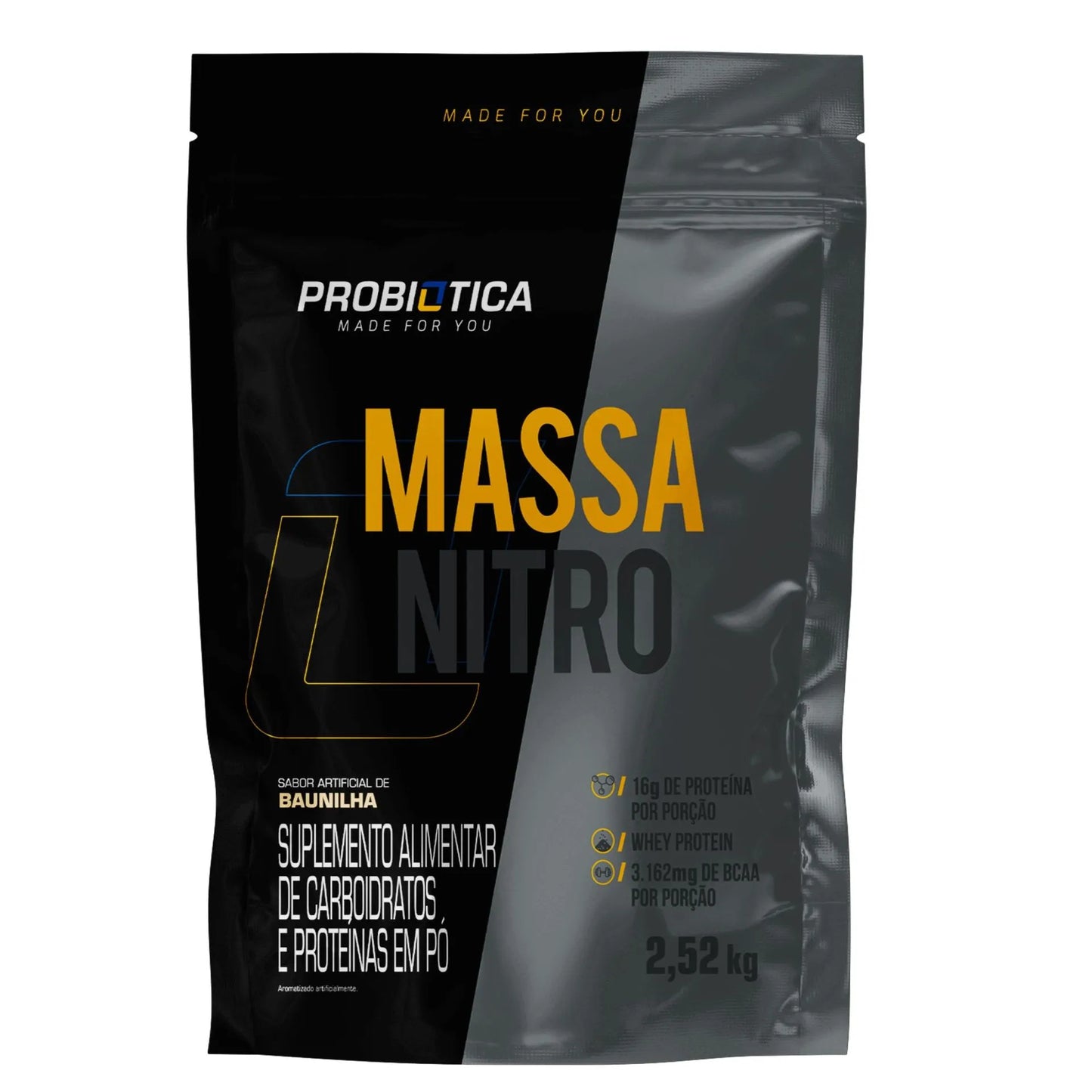 Massa Nitro Probiótica Refil 2,52Kg