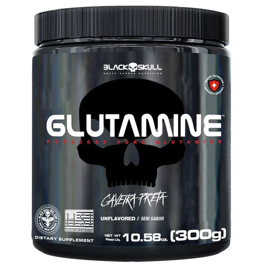 GLUTAMINE CAVEIRA PRETA - GLUTAMINA - 300G
