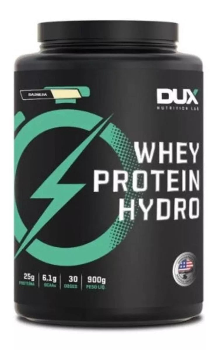 Whey Protein Hydro Hidrolisada Dux Nutrition Pote 900g