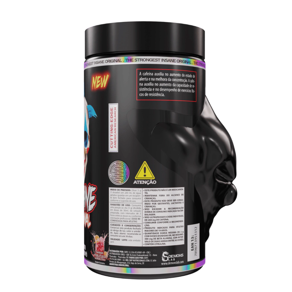 Insane Original Demons Lab 400g - Fruit Punch